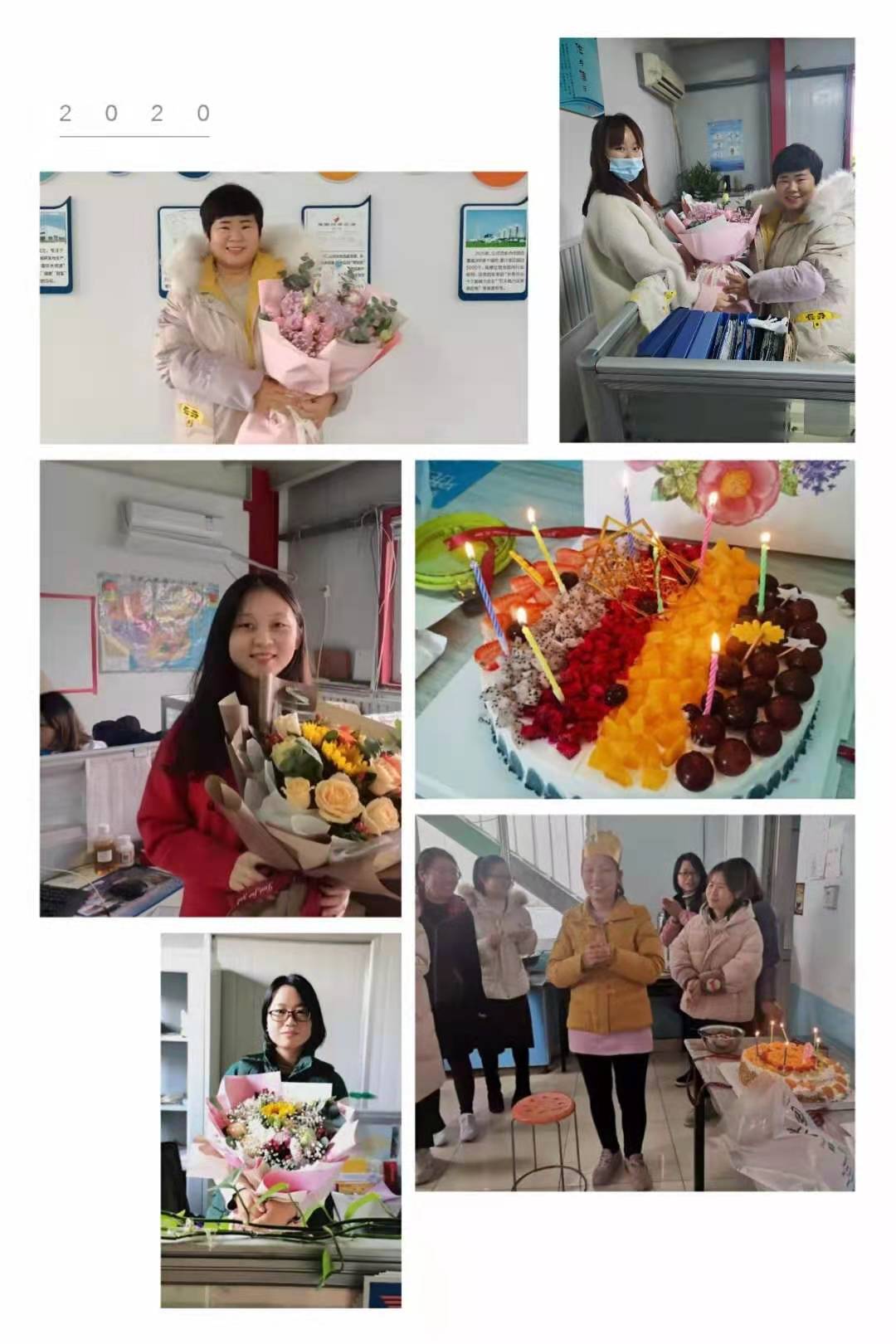 魯東環(huán)保員工生日會(huì)，企業(yè)與員工共成長